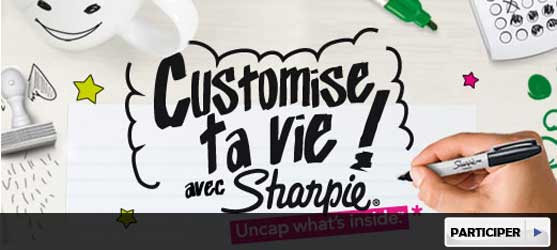 Sharpie.com - Jeu facebook Sharpie France