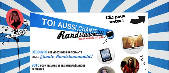 Randstad.fr - Jeu facebook Randstad France