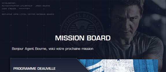 Universalpictures-film.fr - Jeu facebook Jason Bourne