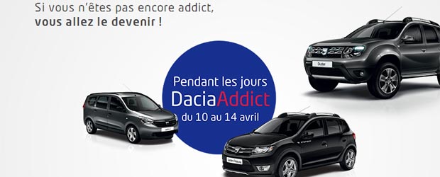 Dacia.fr - Jeu facebook Dacia France