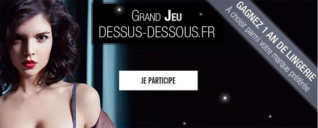 Jeu facebook Dessus-Dessous Lingerie