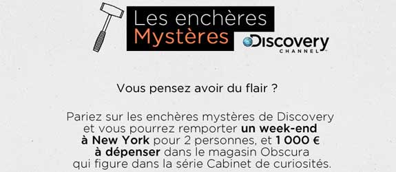 Discoverychannel.fr - Jeu facebook Discovery Channel