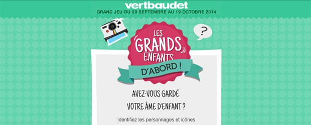 Vertbaudet.fr - Jeu facebook Vertbaudet