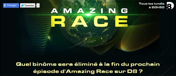 D8.tv - Jeu Facebook Amazing Race