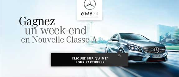Nouvelle-mercedes.com - Jeu facebook Mercedes Benz Haute Savoie