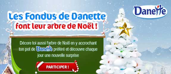 Danette.fr - Jeu facebook Danette