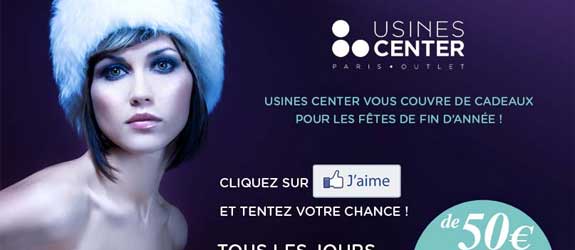 Usinescenter.com - Jeu facebook Usines Center Paris Nord 2
