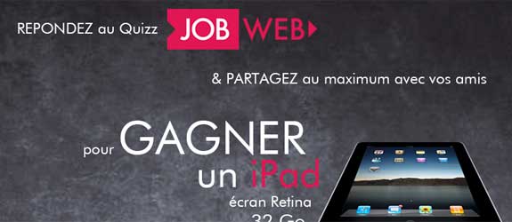 Jobweb.fr - Jeu facebook Jobweb.fr