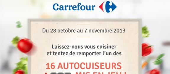 Carrefour.fr - Jeu facebook Idées Recettes