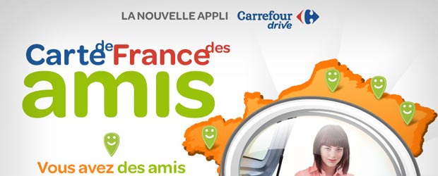 Carrefourdrive.fr - Jeu facebook Carrefour Drive