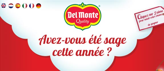 Delmonteeurope.com - Jeu facebook Del Monte Europe