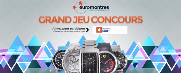 Euromontres.com - Jeu facebook Euromontres