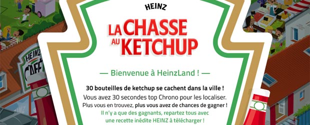 Heinz.fr - Jeu facebook Heinz Ketchup France