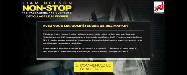 Nonstop-lefilm.com - Jeu Facebook Non-Stop