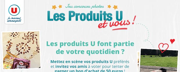 Magasins-u.com - Jeu facebook La Marque U