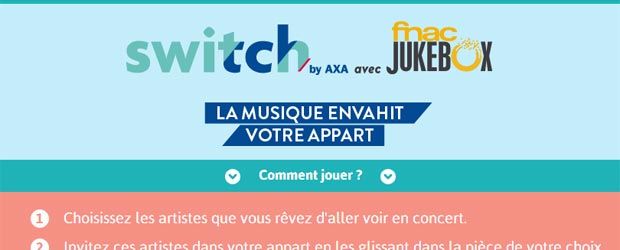 Switch.axa.fr - Jeu facebook Switch by AXA