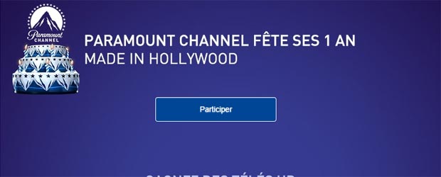 Paramountchannel.fr - Jeu facebook Paramount Channel France