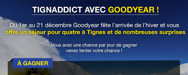 Goodyear.eu - Jeu facebook Goodyear