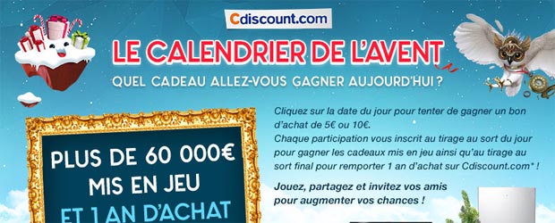 Jeu facebook Cdiscount.com