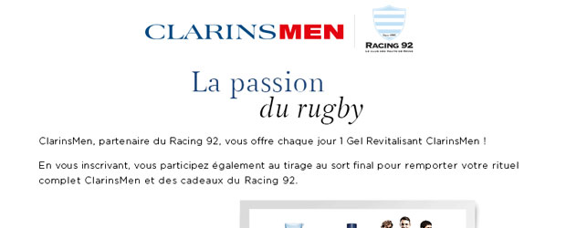 Jeu facebook Clarins France