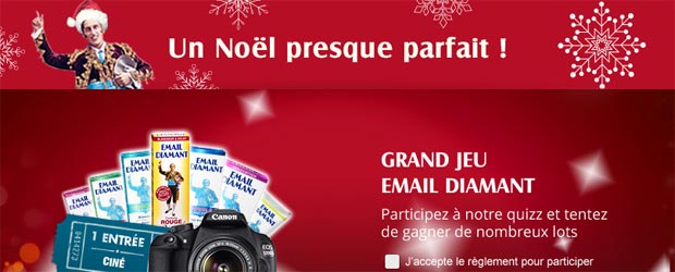 Jeu facebook Email Diamant