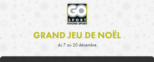 Jeu facebook Go Sport France