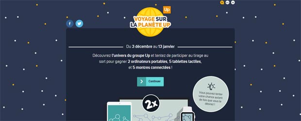 Jeu facebook Up Group